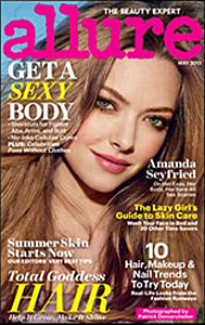 Peter M. Elias, M.D. article on Antihistamines and the Skin in Allure Magazine May-2013 - Cover 